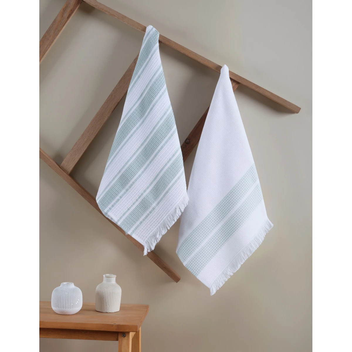 Manamo Missi Kitchen Towel  Cotton Cameo Jacquard 50x70 cm (2pc)