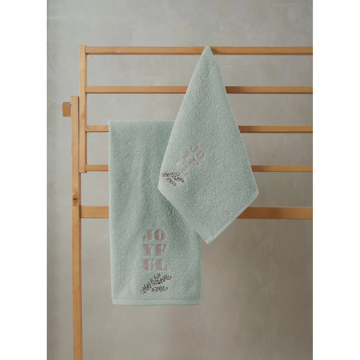 Manamo Joyfull Christmas Hand Towel Cotton Cameo  30x45 სმ