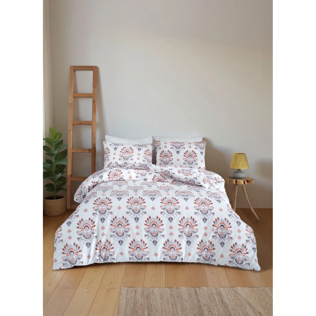 Manamo Damask Duvet Cover With Pillow Case Cotton  Double200x220+50x70 cm(2)