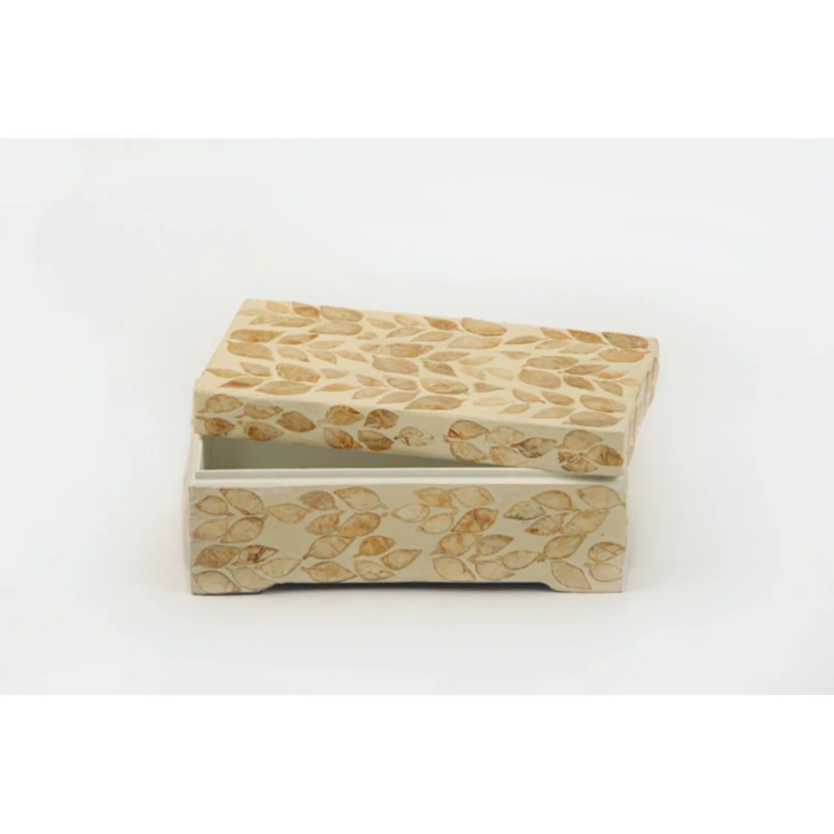 Manamo Luisa Box MDF / Pearl Gold 29x19x11 cm