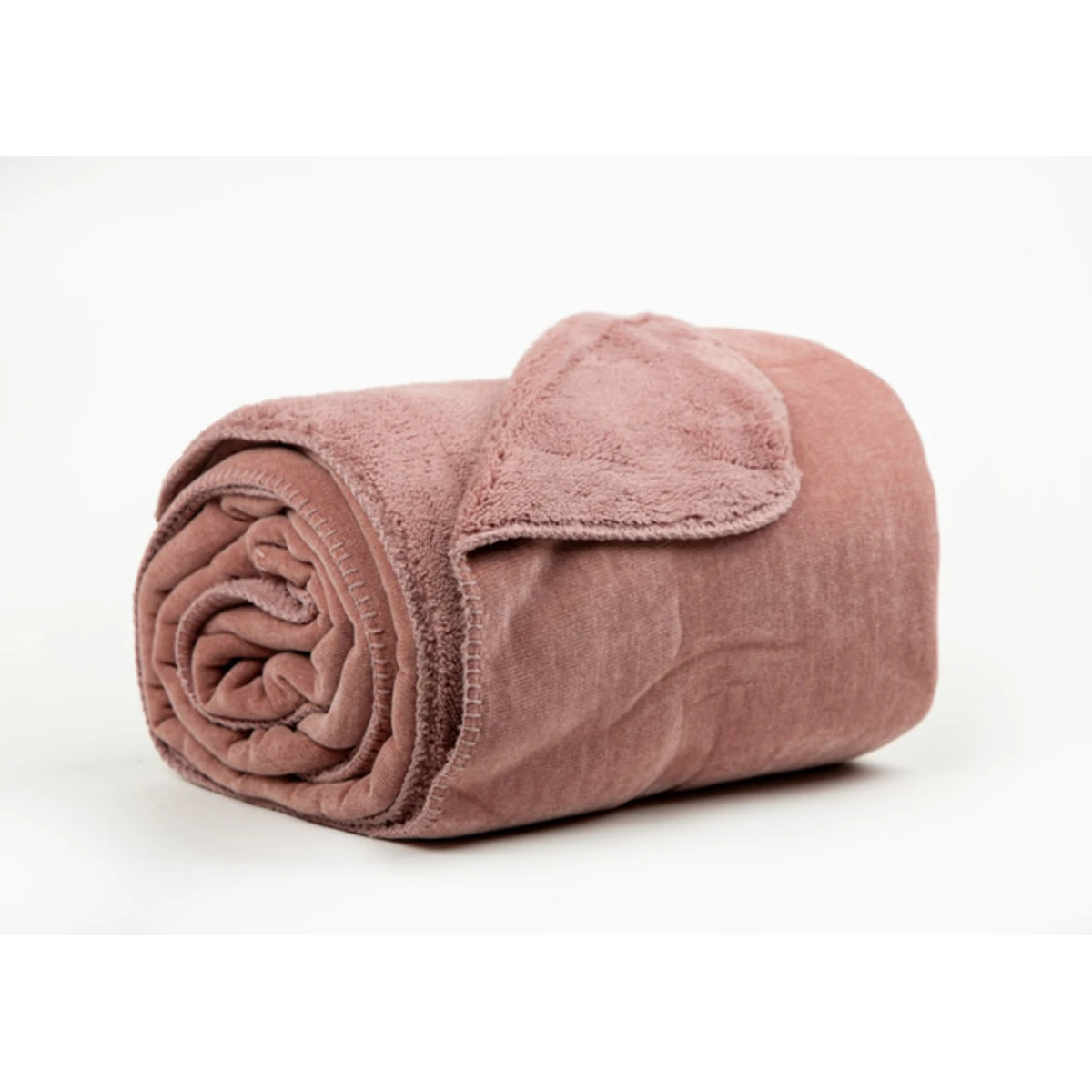 Manamo Vena Blanket Polyester Dusty Rose 150x220 cm