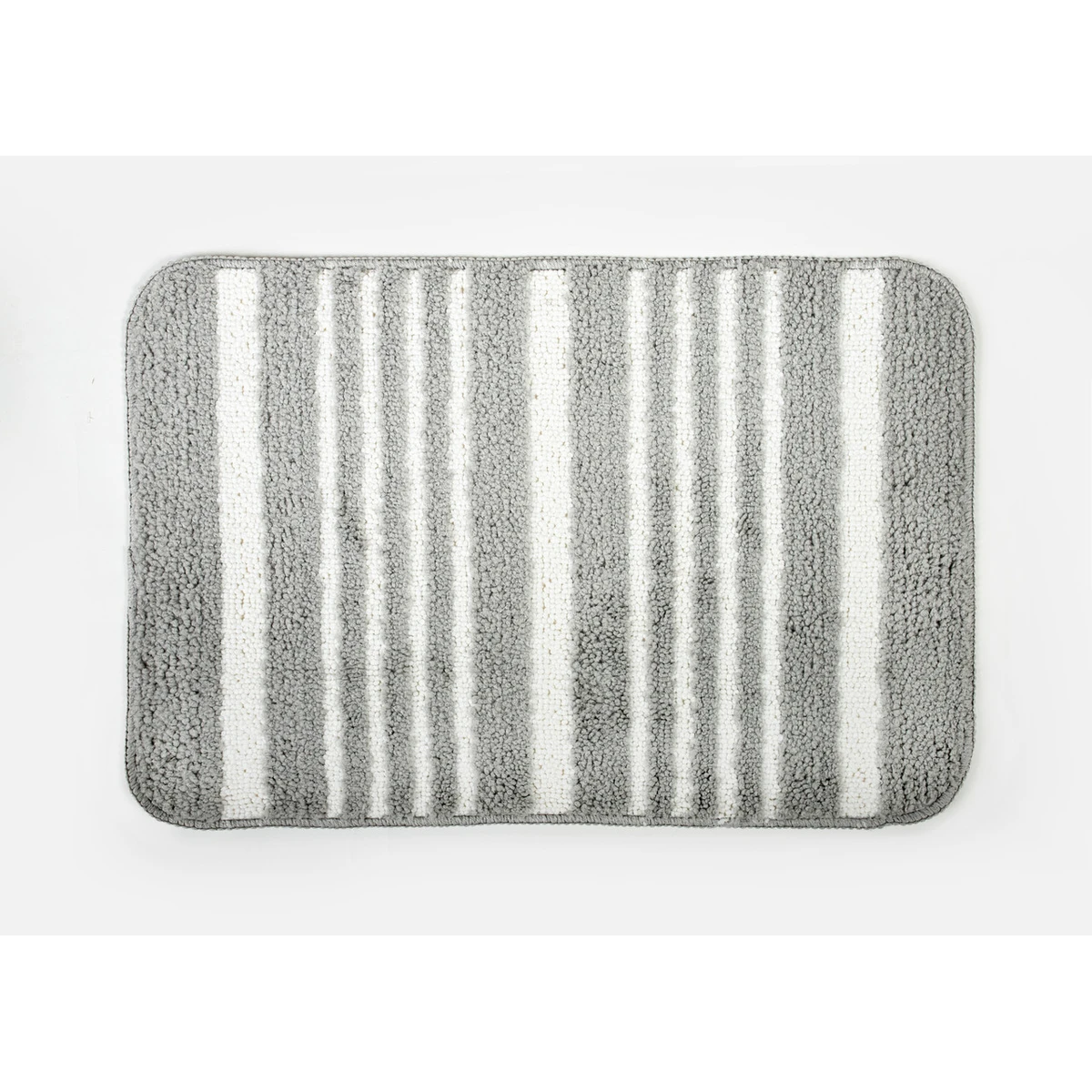 Manamo Carty Anti-slip Bath Mat Microfiber Light Grey 40x60 cm