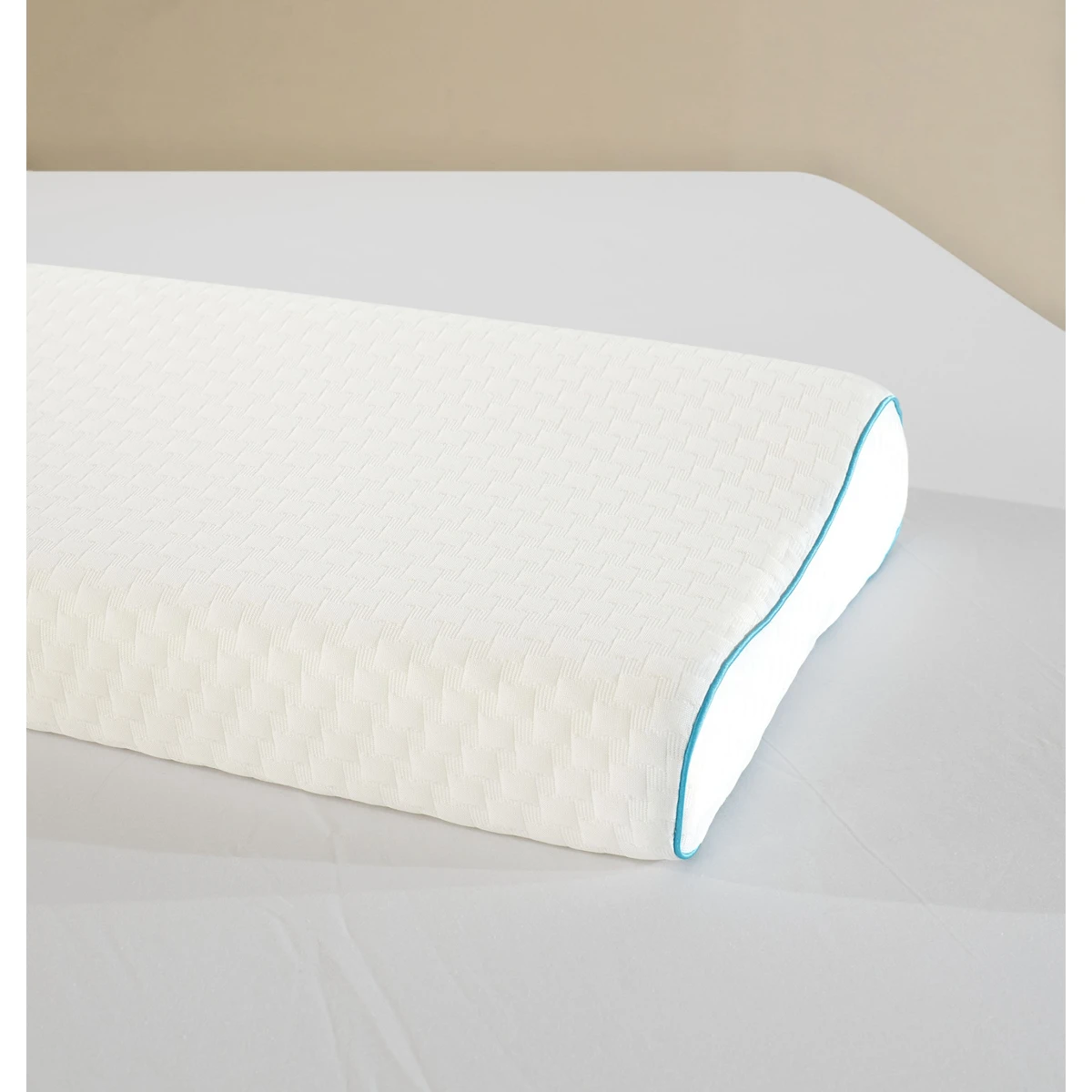 Manamo Visco Comfort Memory Foam Pillow 1000 Gr 60X40 + 15 Cm White 