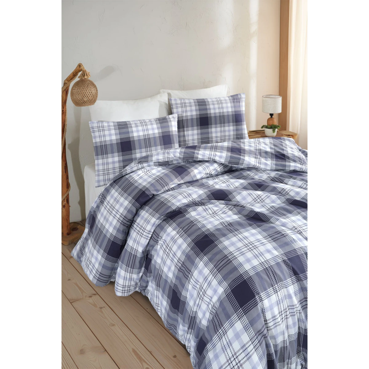 Manamo Skotch Duvet Cover With Pillow Case Cotton  Double200x220+50x70 cm(2)