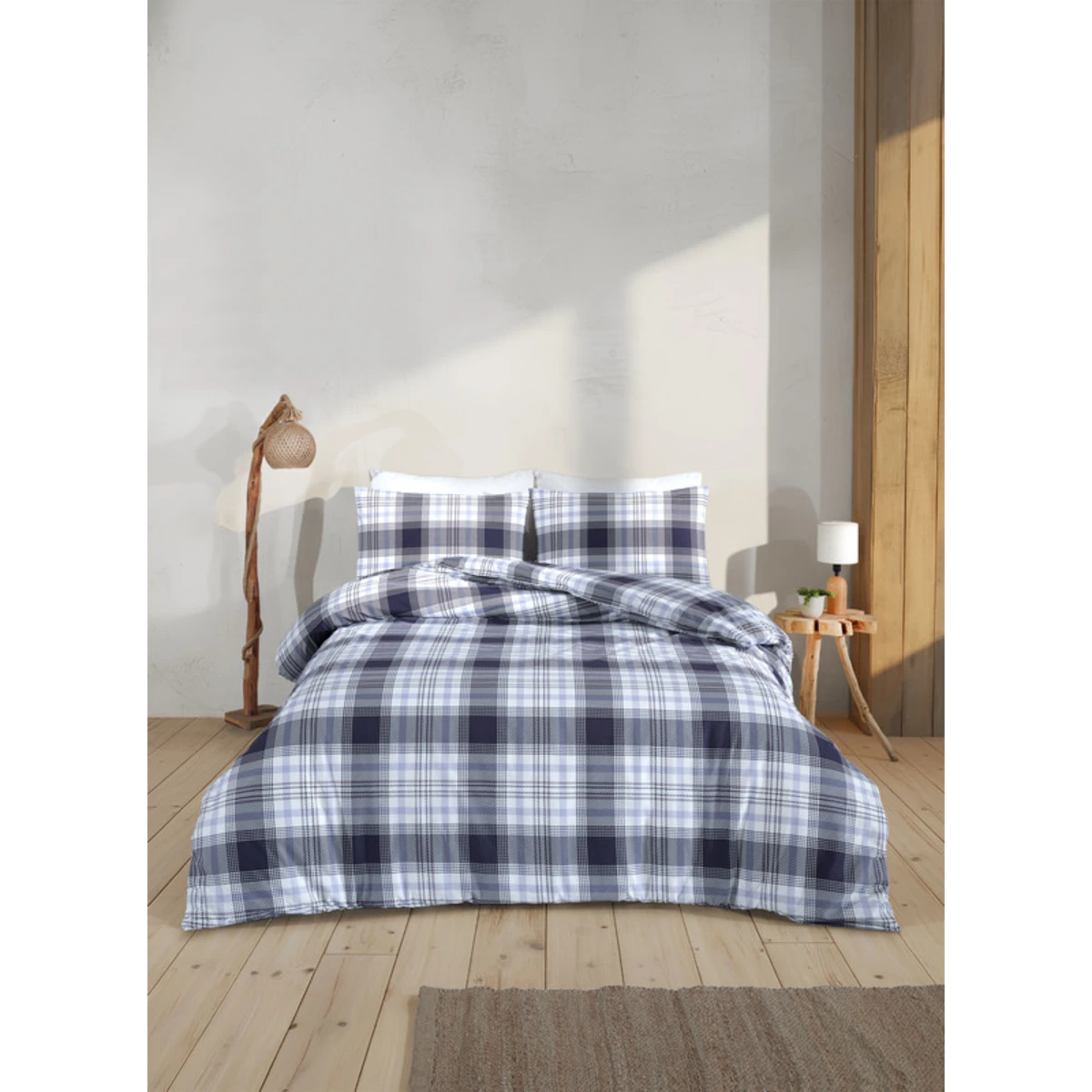 Manamo Skotch Duvet Cover With Pillow Case Cotton  Double200x220+50x70 cm(2)