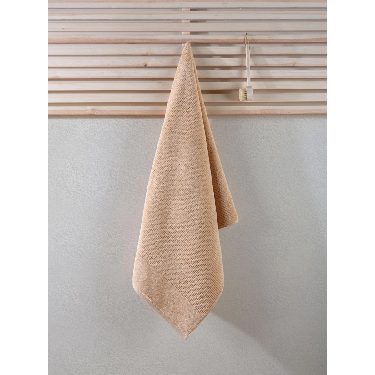 Manamo Petran Microcotton Bath Towel Camel 75X150 cm