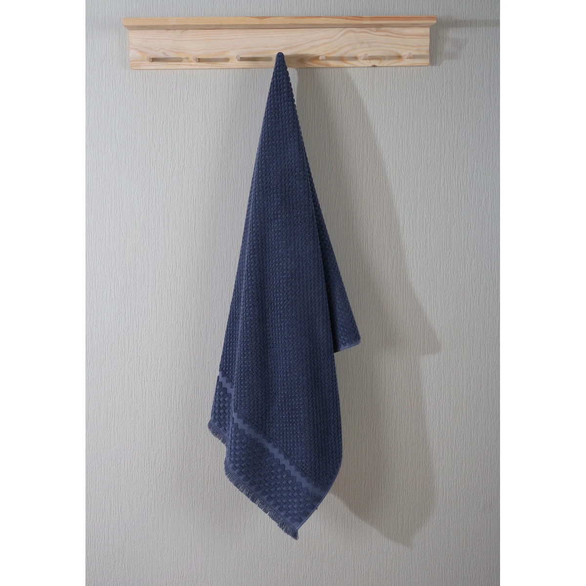 Manamo Kent Bath Towel Cotton Carbon Jacquard 75x140 cm
