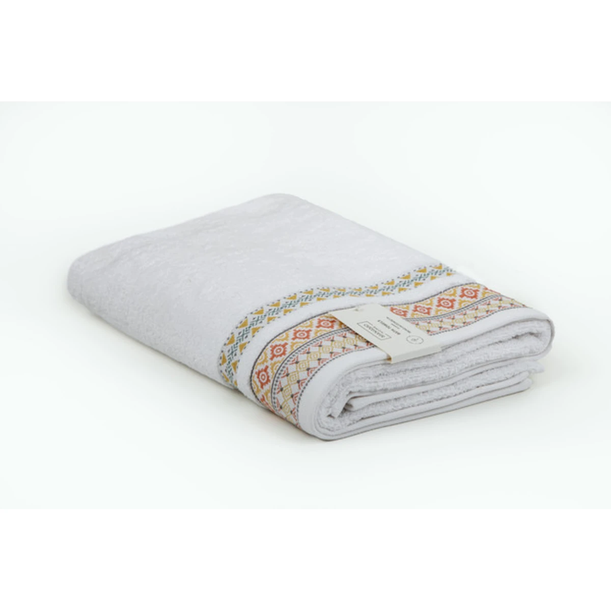 Manamo Linyi Bath Towel Cotton White  70x140 cm