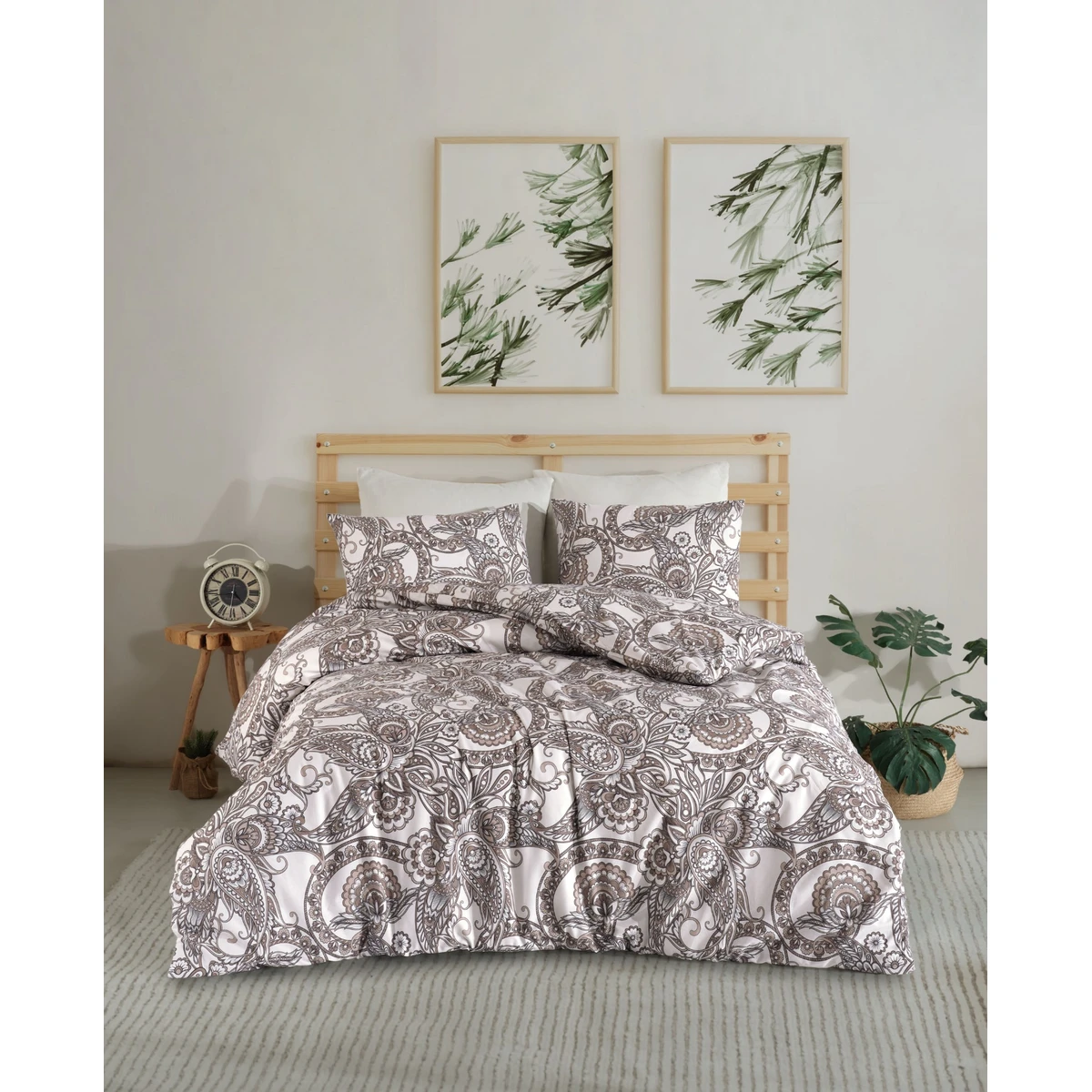Manamo M&D Gito Duvet Cover With Pillow Case Cotton  Double Size 200x220+50x70 cm(2)