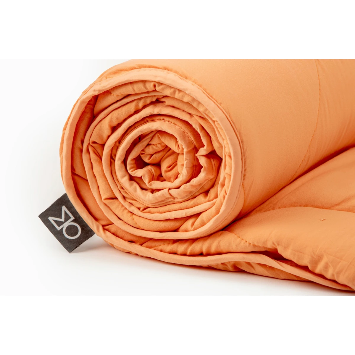 Manamo Basic Microfiber Slim Quilt Orange Double Size 195x215 