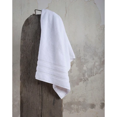 Manamo Lexa Face Towel Luxury Cotton White  50x85 cm
