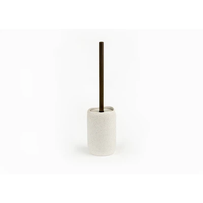 Manamo Elegance Toilet Brush  Polyresin Ecru  10.5x10.5x15.5 cm