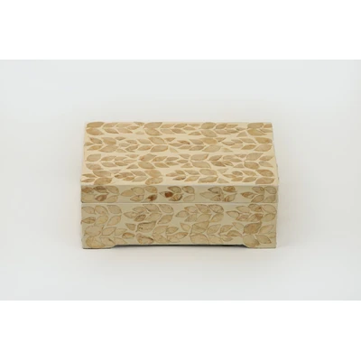 Manamo Luisa Box MDF / Pearl Gold 29x19x11 cm