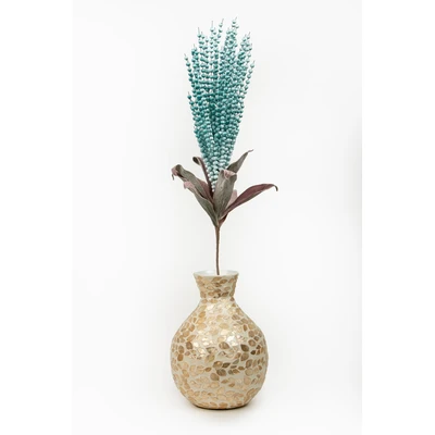 Manamo Wheat Artificial Flower  Indigo 102 cm