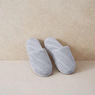 Manamo Dolce Slipper Cotton Grey Jacquard 37-39