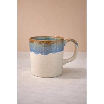 Manamo Luna Mug Ceramiic Indigo  300 cc