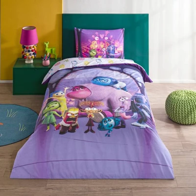 TAC Cotton Dh Inside Out Bed Linen Set Single Size 160x220+100x200+50x70 (1 pc) 